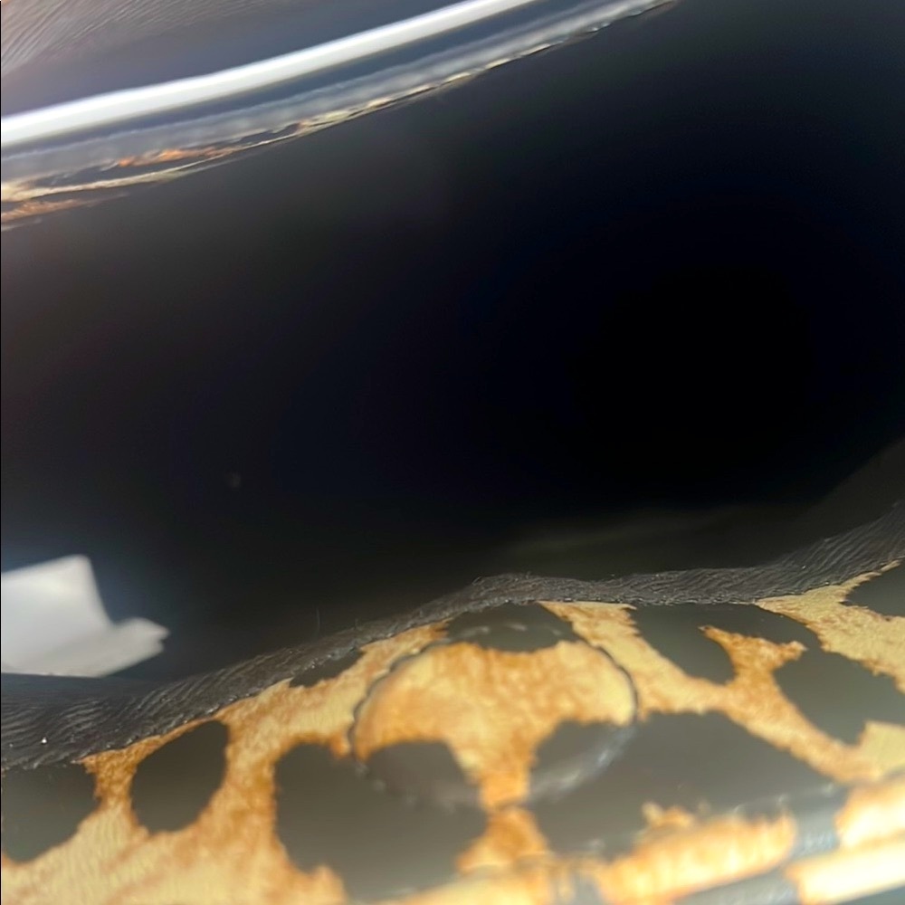 Ganni Bou Brown Leopard Print Bag - Picture 10 of 11